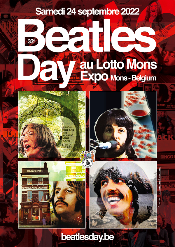 You are currently viewing 33ème Beatles Day à Mons au Lotto Mons Expo samedi 24 septembre 2022 de 10h à minuit