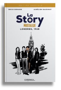 La story / Londres 1968 : une BD de Brice Depasse